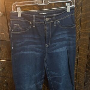 Fashion Nova Dark Blue Skinny Jeans